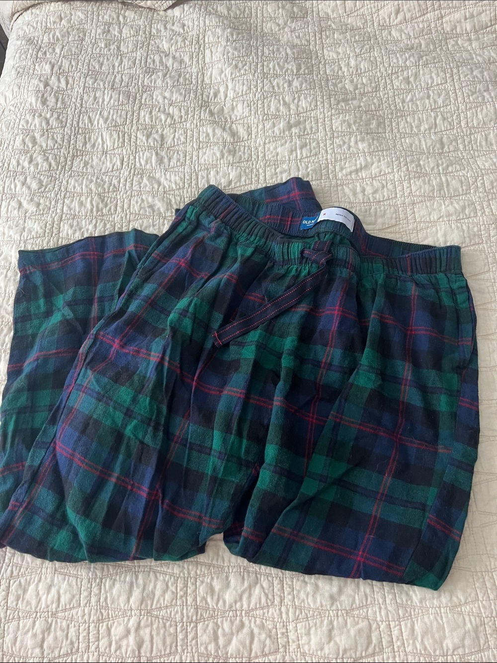Size M maternity flannel pants